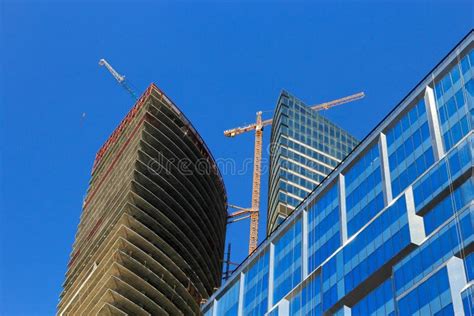 Business Buildings Construction Stock Photo Image Of Contemporary