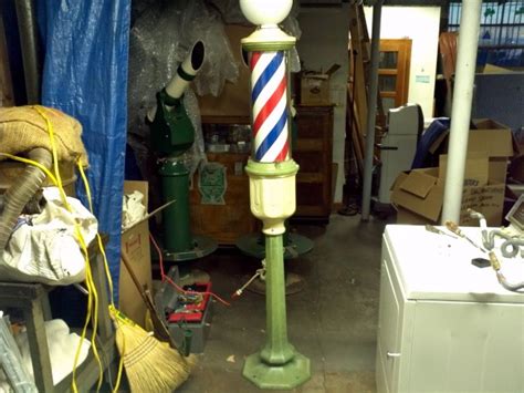 Barber shop items are used especially in giving straight razor shaves to the customers. Antique Art Deco Koken Barber Shop Street Pole « Obnoxious ...