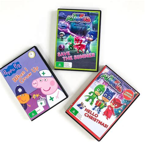Product Review Giveaway Peppa Pig And Pj Masks Dvds The Beauty