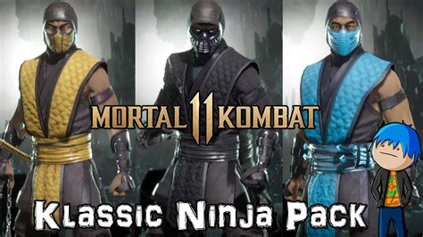 Mortal Kombat 11 Klassic Arcade Ninja Skin Pack Gameplay Nintendo