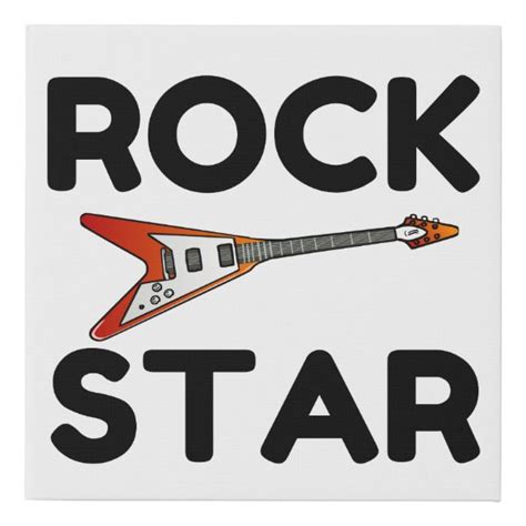 Rock Star Posters And Prints Zazzle