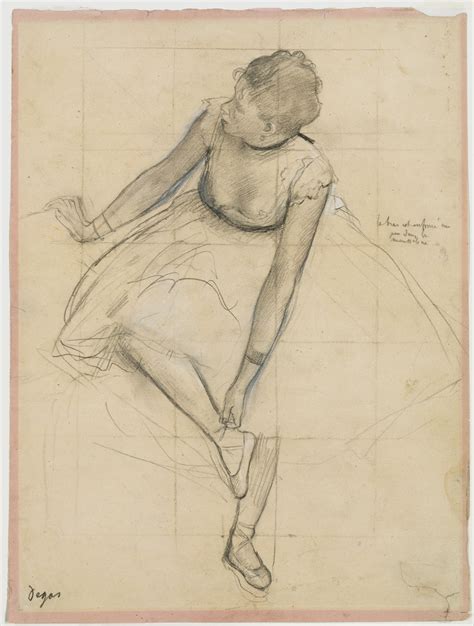 Edgar Degas Dancer Adjusting Her Slipper The Metropolitan Museum Of Art