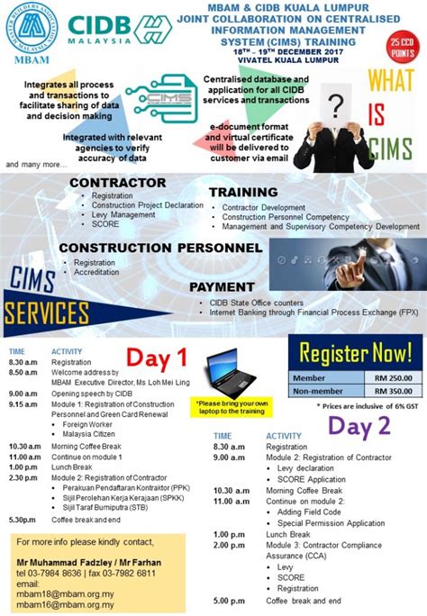 Abbreviation is mostly used in categories:malaysia builder master construction business. CIMS Training | Master Builders Association Malaysia