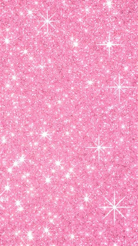 Baby Pink Glitter Background
