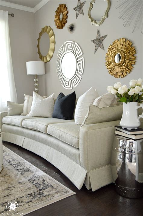 20 Silver And Gold Living Room