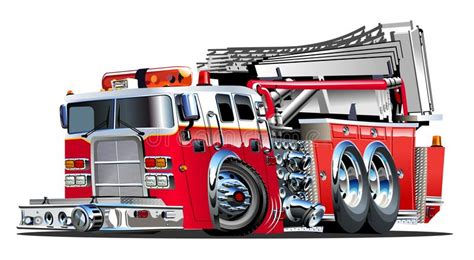 Download 4,778 fire engine free vectors. Vector Cartoon Fire Truck stock vector. Illustration of ...