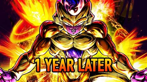 1 Year Later Golden Frieza Dragon Ball Legends Youtube