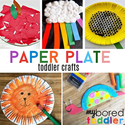 Paper Plate Crafts For Toddlers My Bored Toddler