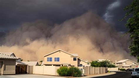 Spike In Southwest Dust Storms Driven By Ocean Changes National