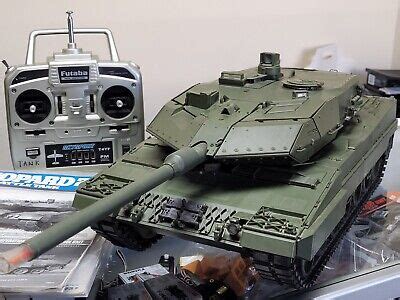 Use Tamiya Rc Leopard A Full Option W Dmd Control Unit Tank