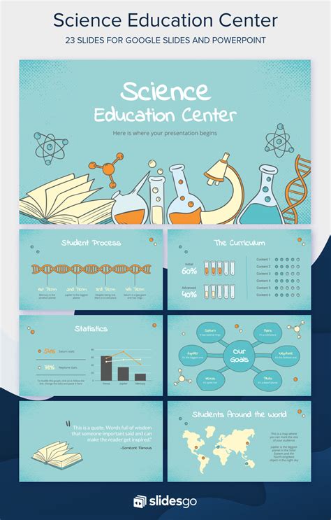 The Science Education Center Poster Is Shown