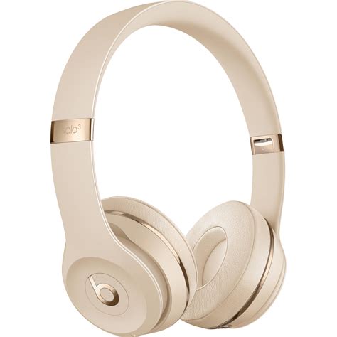 Dre powerbeats pro black in ear headphones mv6y2ll/a. Beats by Dr. Dre Solo3 Wireless Headphones - Satin Gold ...