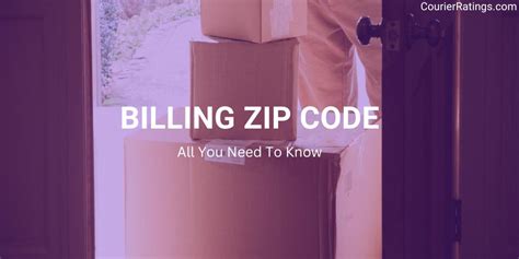 Billing Zip Code Heres How You Can Find It Courierratings