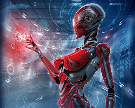 Download 3840x2160 Robot Sci Fi Skills High Tech