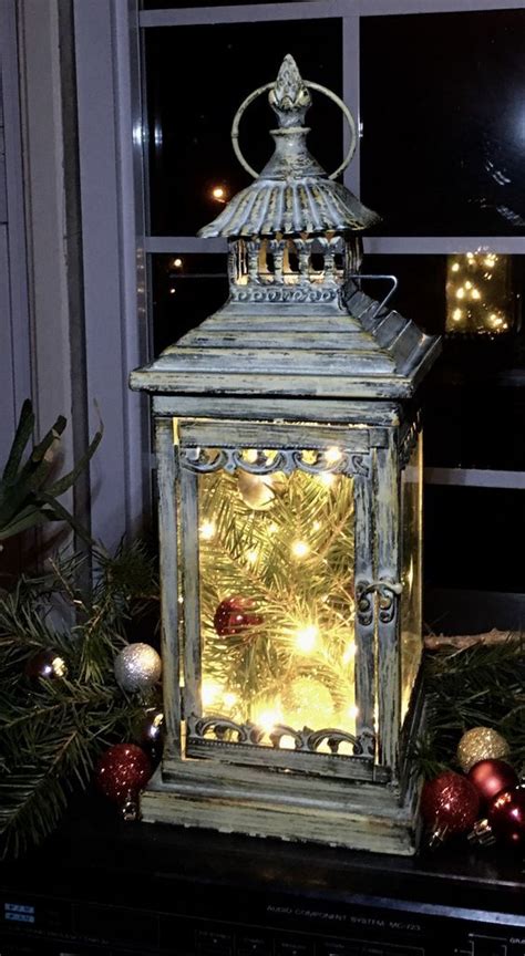 50 Diy Christmas Lantern Decoration Ideas For A Merrier