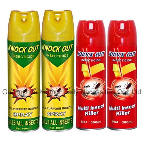 China 400ml Knock Out Indoor Anti Mosquito Insecticide Spray China
