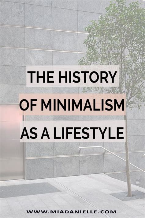 Have You Ever Wondered Where This Idea Of A Minimalist Life Came From