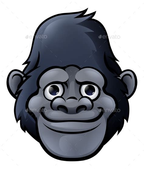 Gorilla Clipart Face