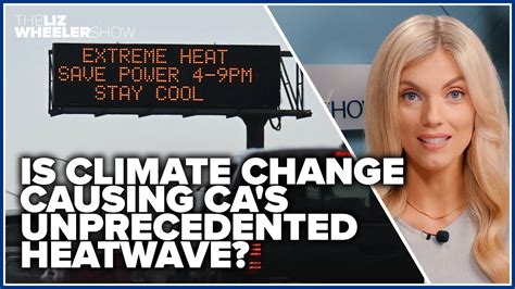 Is climate change causing CA's unprecedented heatwave? - YouTube