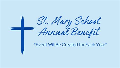 St Mary School Annual Benefit Public Group Facebook