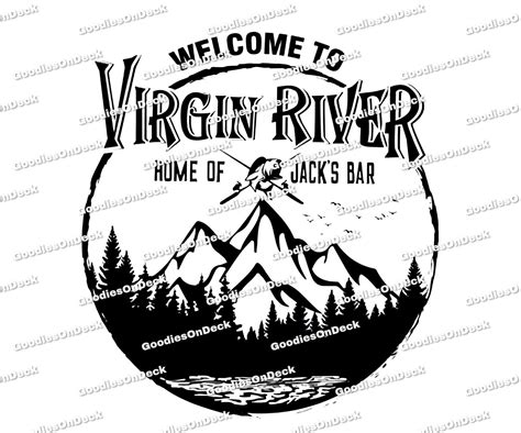 Virgin River Jacks Bar Svg And Png File Scalable Vector Etsy In 2022 Silhouette Cameo