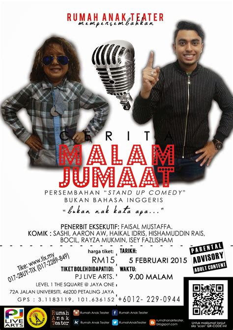 Check spelling or type a new query. Rumah Anak Teater: CERITA MALAM JUMAAT 5 FEBRUARI 2015