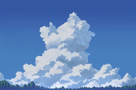 🔥 Download Pixel Sky Wallpaper On By Jhenderson17 Cloud Pixel Art