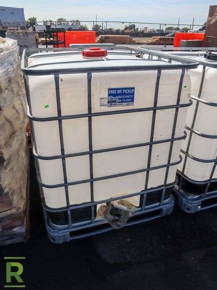 250 Gallon Poly Tank Food Grade Roller Auctions
