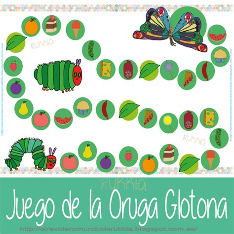 Juego De La Pequeña Oruga Glotona Mundo De Rukkia