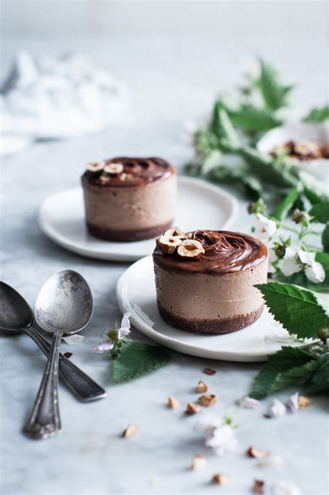 Raw Chocolate Hazelnut Ice Cream Cakes Vegan A Vitamix Giveaway