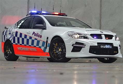 Hsv Gts Police Car Announced Australias Most Powerful Performancedrive