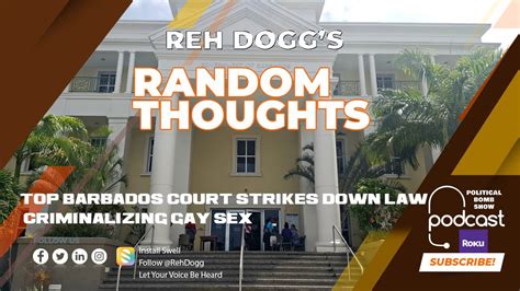 Top Barbados Court Strikes Down Law Criminalizing Gay Sex Youtube