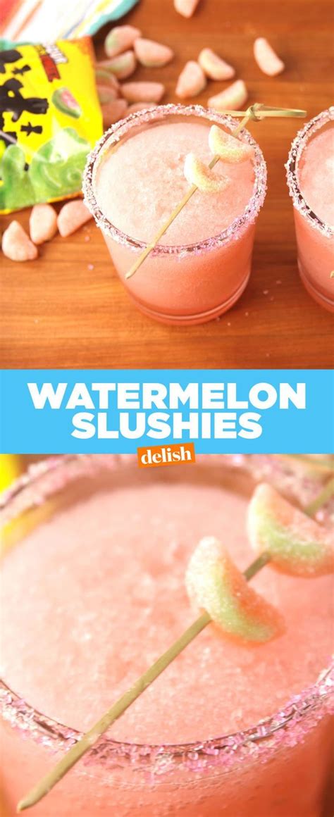 These Boozy Sour Watermelon Slushies Are Seriously Dangerous In 2020