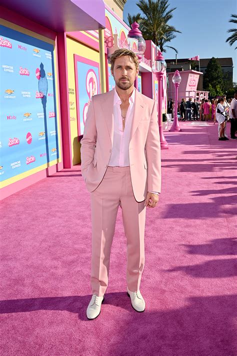 Ryan Gosling Wore Gucci To The Barbie La Premiere Fashnfly