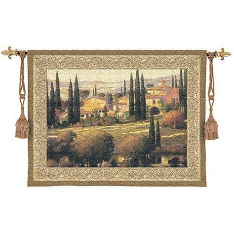 Fine Art Tapestries Tuscan Gold Tapestry Max Hayslette 2708 Wh