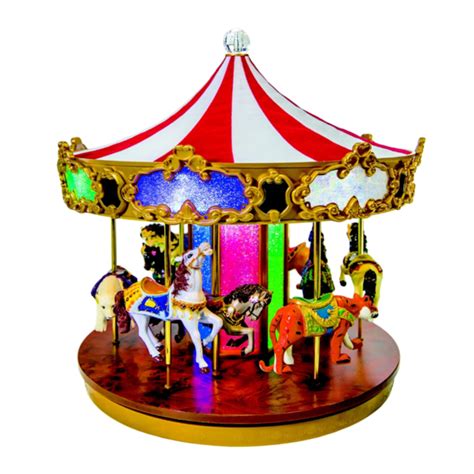 Mr Christmas Shimmer Carousel Instruction Manual Pdf Download Manualslib