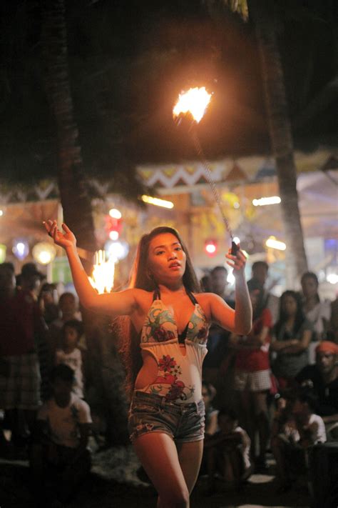 Lumen — Fire Dancers At Boracay Island Philippines