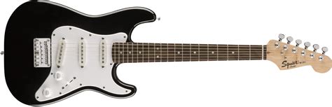 Kaupa Squier By Fender Mini Stratocaster V2 Electric 34 Guitar Black