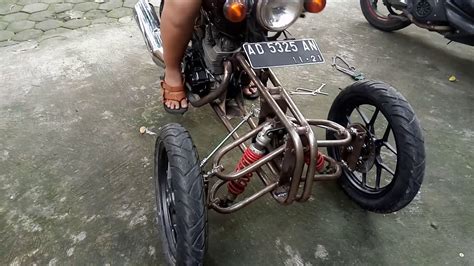 Homemade Reverse Trike Motorcycle