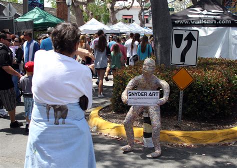 Snyder Art Surprises The Village Faire Carlsbad Art And Culture At