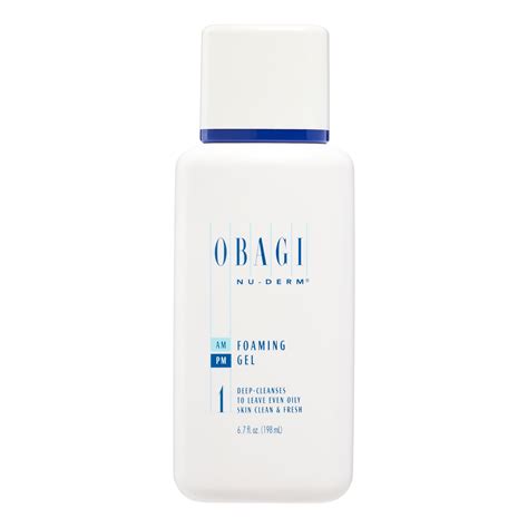Obagi Obagi Nu Derm Foaming Gel Face Wash For All Skin Types 67 Oz