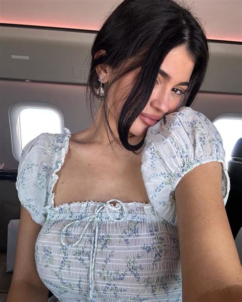 Kylie Jenner Wears Romantic Floral Sundress As Fans Gush Shes In Her Timothee Era Photos