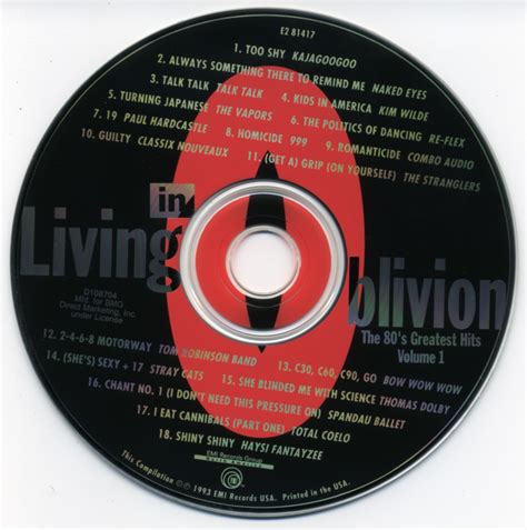 Tunel Do Tempo Music Living In Oblivion The 80s Greatest Hits 1