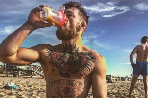 Conor Mcgregor Trains On La Beach As He Steps Up Preparations For Ufc