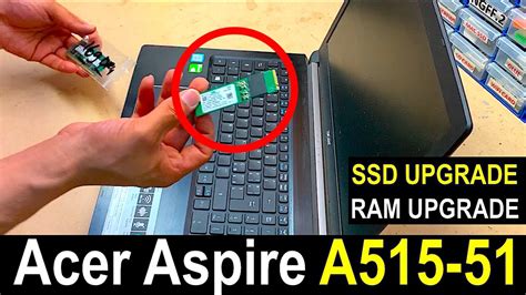 Acer Aspire A515 51 Ram And Ssd Upgrade Youtube