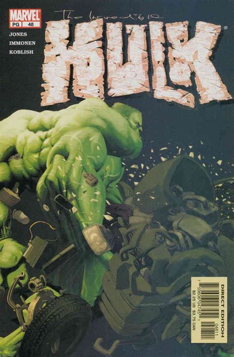 Incredible Hulk The 2nd Series 48 Fn Marvel Bruce Jones Comic Books Modern Age