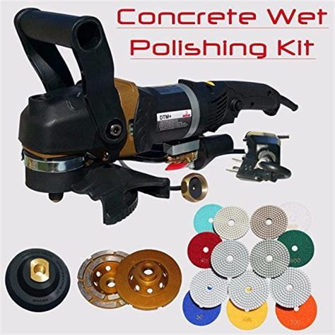 Stadea Swp112k Concrete Countertop Polishing Tools Package Wet