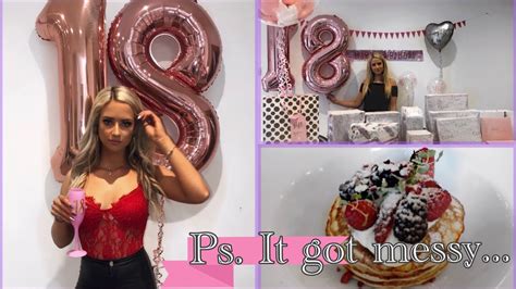 my 18th birthday best surprise ever vlog youtube