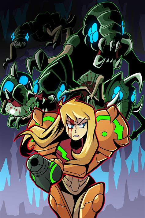 Metroid 2 Poster Resize Shinesparkers