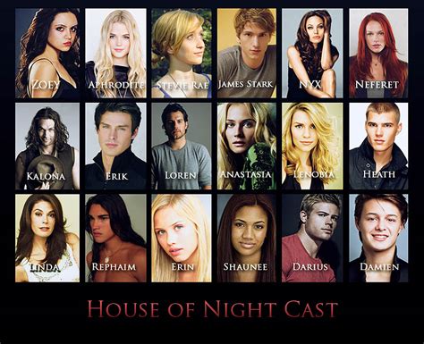 House Of Night Cast By Zvunche On Deviantart